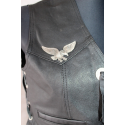 KAMIZELKA MOTOR SKÓRA RUNNING BEAR rozm. 2XL dziecko